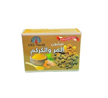 صابون إكسا المر والكركم 125جرام