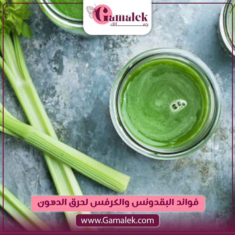 فوائد البقدونس والكرفس لحرق الدهون 