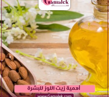 أهمية زيت اللوز للبشرة