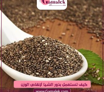 كيف تستعمل بذور الشيا لإنقاص الوزن ؟
