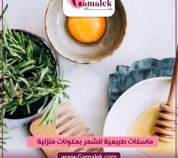 ماسكات طبيعية للشعر بمكونات منزلية